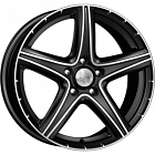 17 5X112 7.5 ET30 66.6 Барракуда Алмаз черный КиК